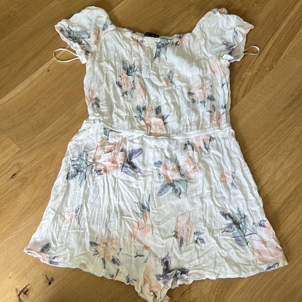 Kendall and Kylie floral romper